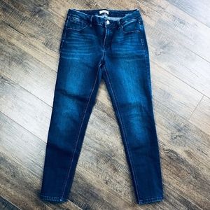 Kensie Jeans Skinny Blue Pants Denim ((size 28))